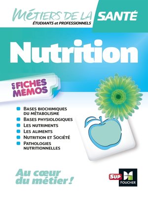 cover image of Métiers de la santé--Nutrition--INFIRMIER--IFSI--DEI--Révision